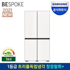 삼성전자 인증점 삼성 비스포크 1등급 냉장고 RF85A910101 코타화이트 외 rf85a910101 추천상품 TOP 10