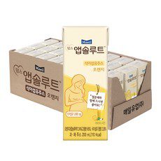 앱솔맘 식이섬유 주스 200ml, 24개입 외 임산부간식 추천상품 TOP 10