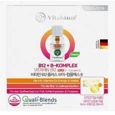  [본사정품] 비타바움 비타민b12 멀티비타민 플러스 한달분 30병입 면연력 에너지생성 (굿테이블), 300ml, 1개 
