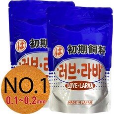 인푸조리아 대체먹이 메다카베타 치어사료 러브라바1호, 30g, 4개  외 알비노구피 추천상품 TOP 10