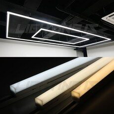 LED 라인조명 레일조명 플리커프리 레일용 T5 T7 T라인, 화이트 바디, 15W 600mm, 주백색 4000K 아이보리빛  외 포라이트 추천상품 TOP 10